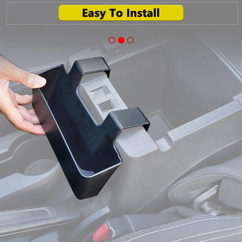 Center Console Hanging Armrest Storage Box Organizer Tray for Jeep Wrangler JK 2011-2017 Car Interior Accessory Stowing Tidying