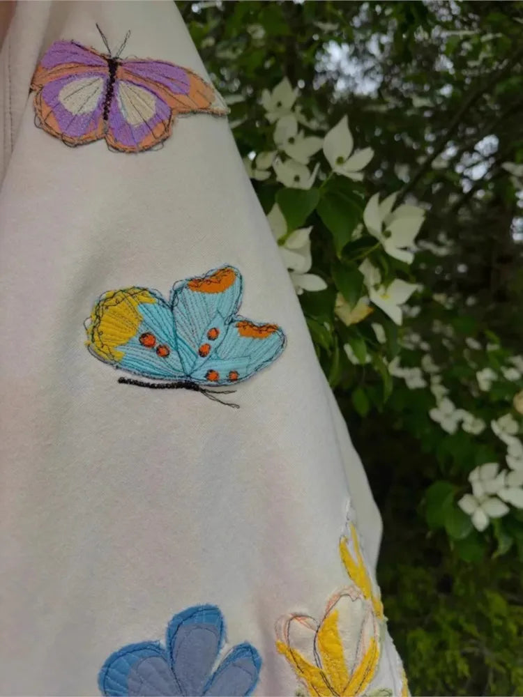 Street Hoodies Casual Female Sweatshirt Fashion Hoodie Embroidery Oversize Loose New Sweatshirts Autumn Clothing Sweatshirts