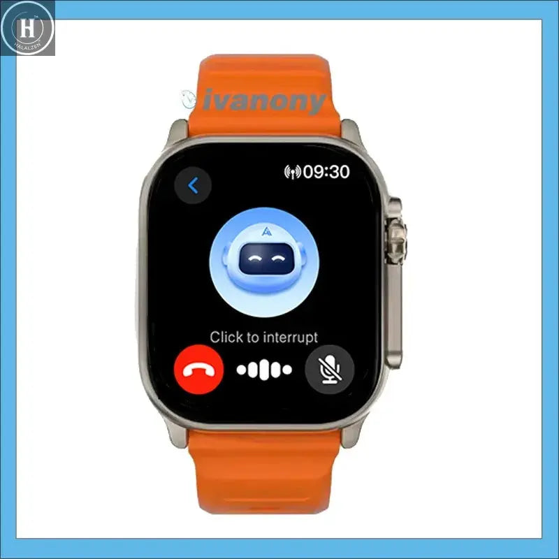 Smart Watch HK11 Ultra3 Schedule Reminder Support TWS Earphone Connect Network Sharing AI Robot Offline Voice Wake up Smartwatch HALALZEN