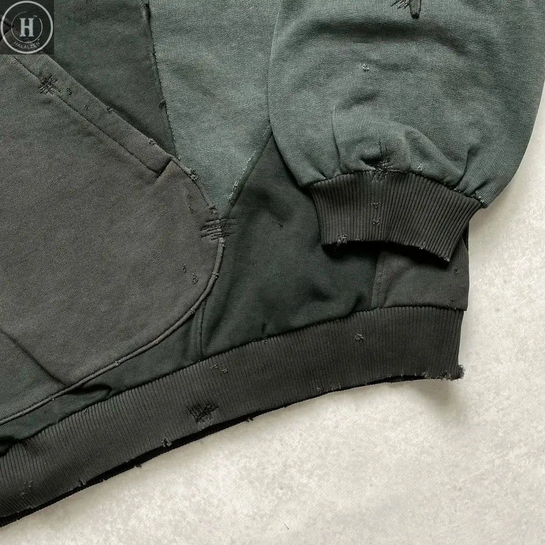 Hip Hop Embroidery Streetwear Hoodie for Womens Y2K Retro Hoodie Sweatshirt Men New Harajuku Gothic Pullover Hoodie Clothes HALALZEN