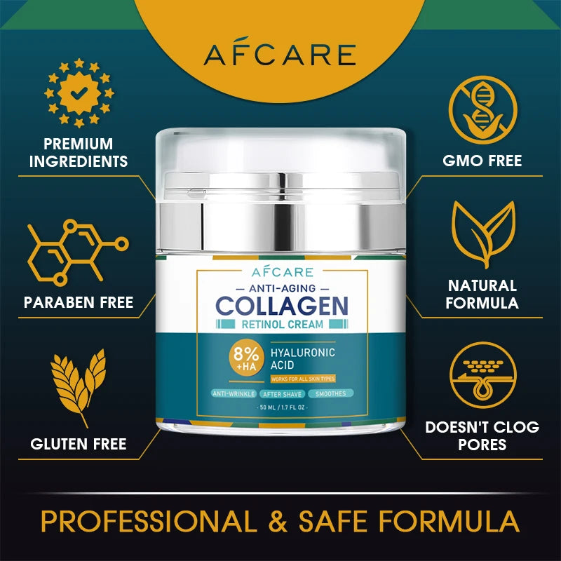 Hyaluronic Acid & Collagen Face Moisturize