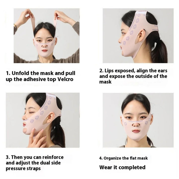 V Face Shaper Lift Massager Double Chin Cheek Slimming Bandage V-Shaper Lifting Mask Anti Wrinkle Skin Care Tool Lift Up Strap