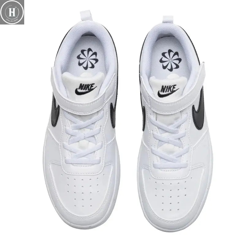 Nike Kidsren's Shoes Court Borough Low Recraft (Ps) Sports Shoes Fashion Trendy Velcro Kidsren's Low-Top Casual Sneakers Dv5457-104 HALALZEN