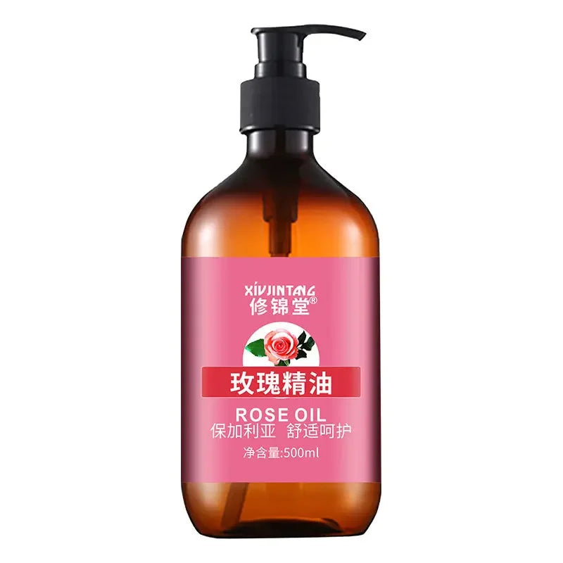 Body Massage Oil 500ml Pure Essential Oils Relieve Stress for Organic Body Massage Relax Beauty Health HALALZEN