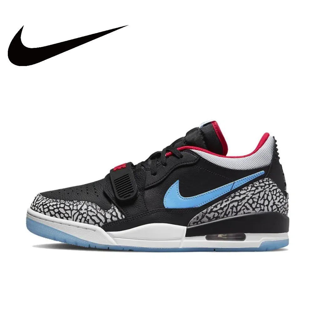 Nike Original Legacy 312 Low Black Blue Red Colorway Low Top Basketball Shoes Casual Comfort Sneakers