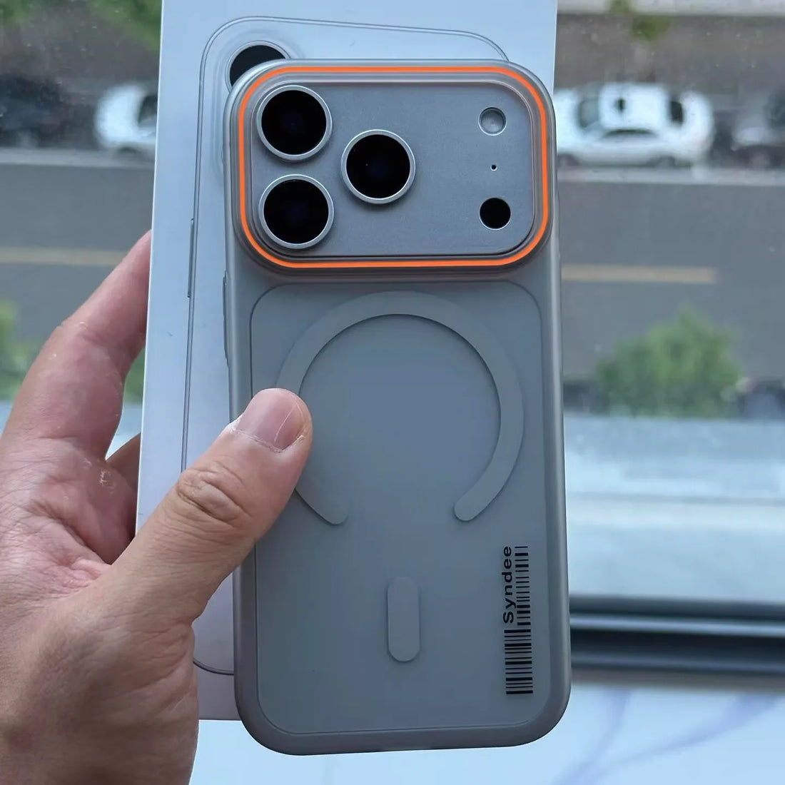 Luxury Matte Translucent Barcode Magnetic Case For iPhone 17 Air 16 15 14 13 12 11 Pro Max XR XS Plus MagSafe Charge Slim Cover