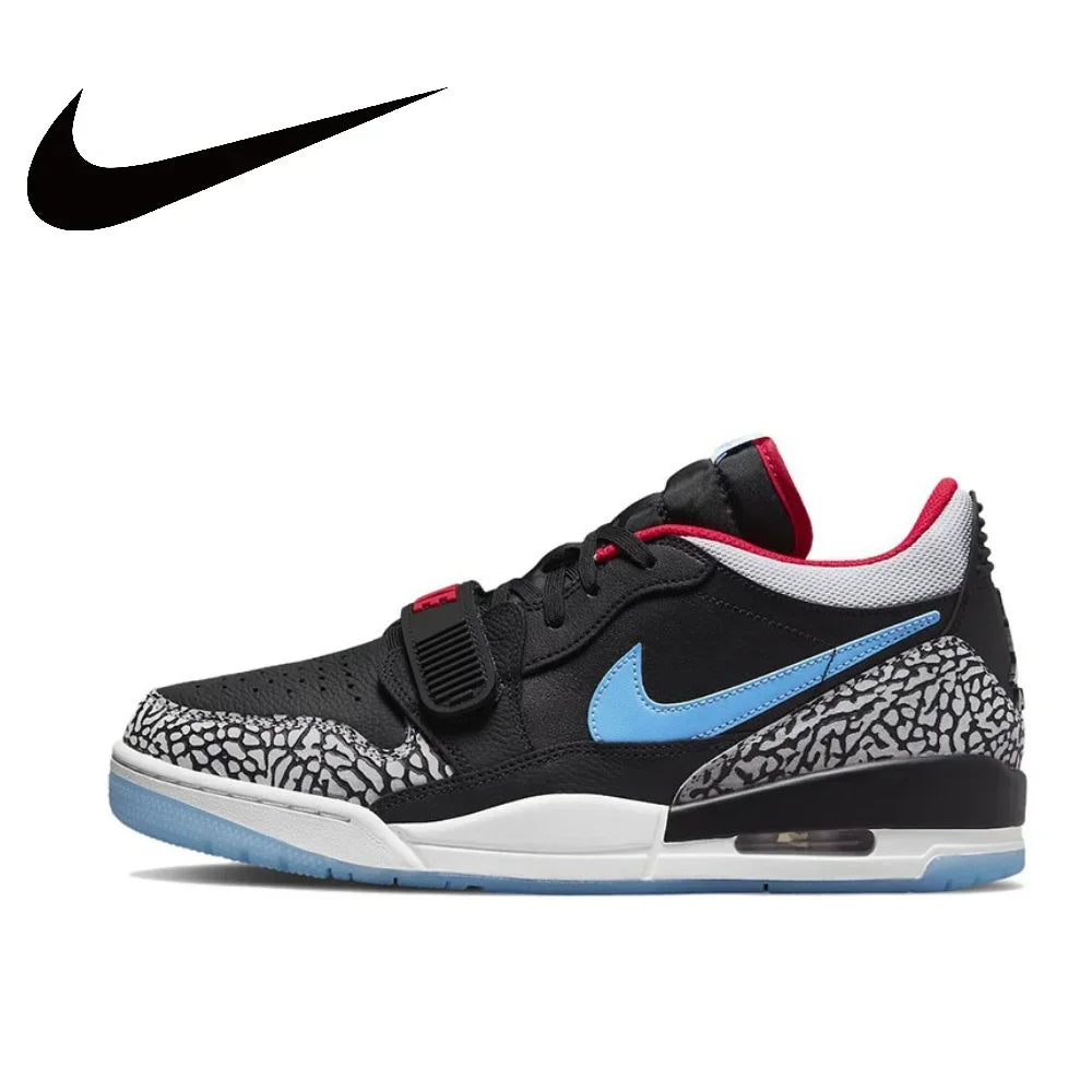 Nike Original Legacy 312 Low Black Blue Red Colorway Low Top Basketball Shoes Casual Comfort Sneakers