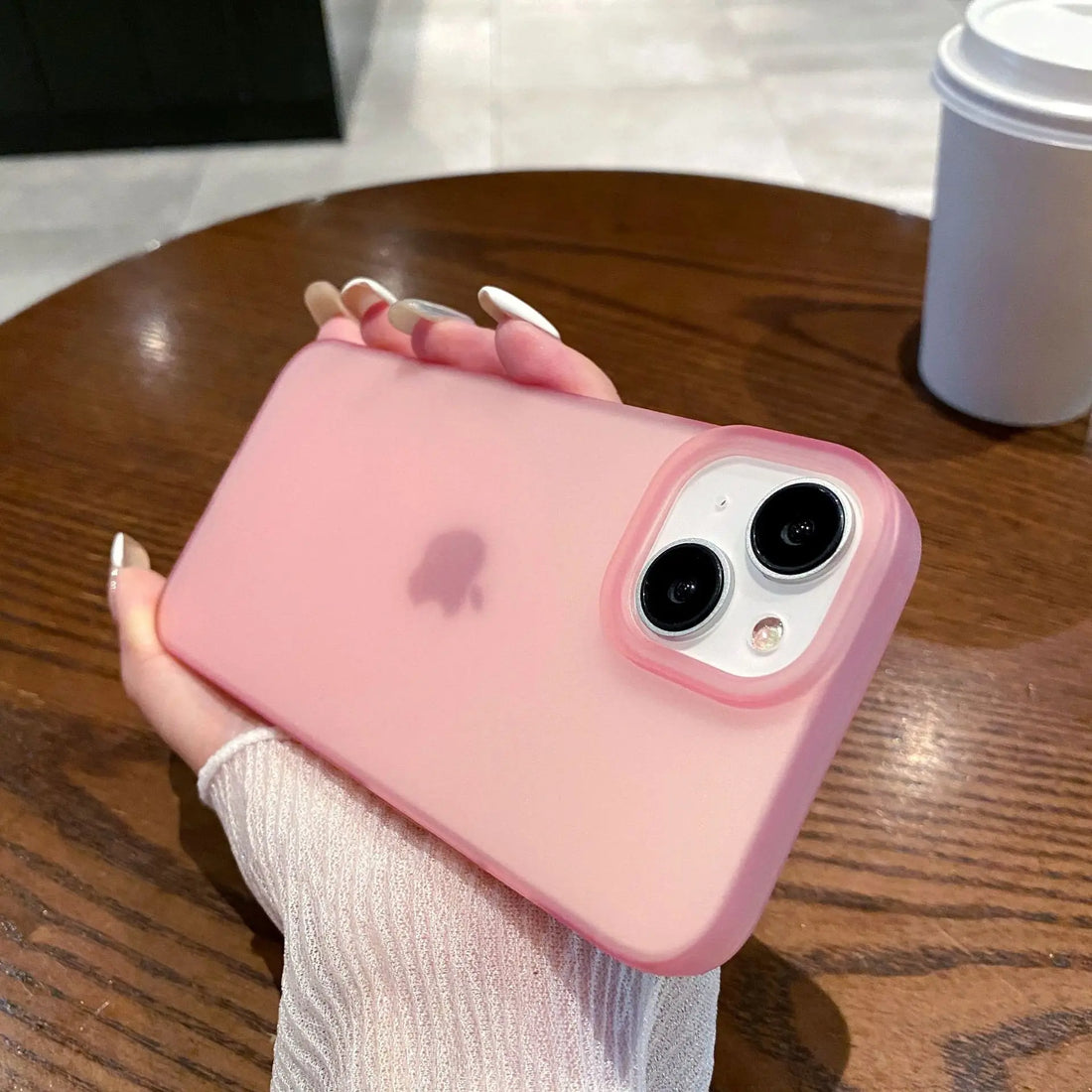 Soft Silicone Matte Transparent Phone Case For iPhone 17 16 15 14 13 12 11 Pro Max X XS XR 7 8 Plus Ultrathin Shockproof Cover