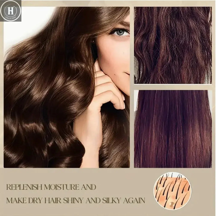 2 Pack GZE GINGER BIOTIN HAIR CREAM Hair Mask Strengthens Moisturizing For Damaged Hair HALALZEN