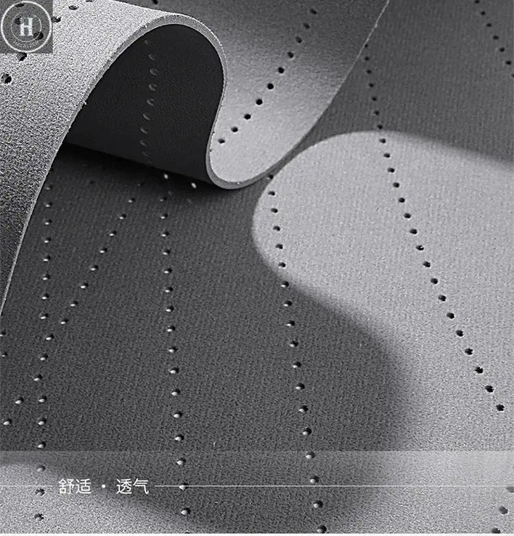 Universal All Seasons Car Seat Cover Breathable Suede Seat Anti-slip Protective Cushions Luxury Car Ultra Thin Suede Seat Cover HALALZEN