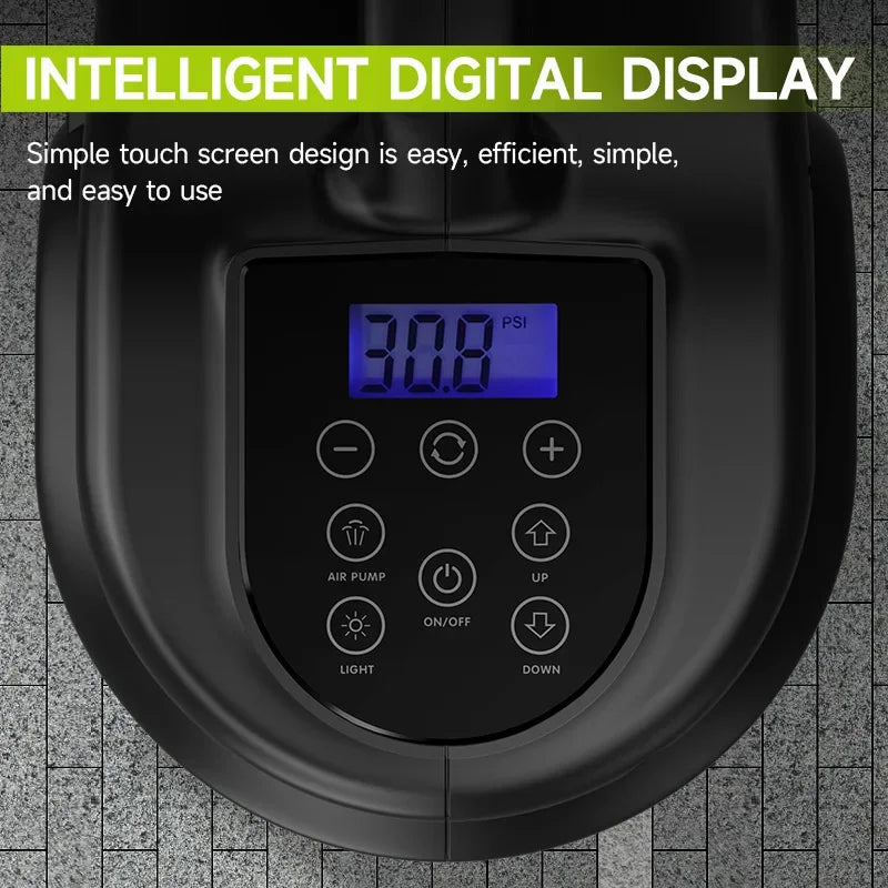 SIHAO Hydraulic Car Jack 12V 5T Digital Dual Pump+electric Wrench Set 450mm/dual Top 530mm, SUV Car Tire Replacement and Repair