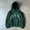  Green hoodie