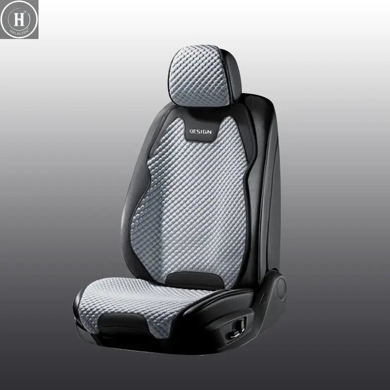 Ice Silk Car Seat Cushion Ventilation Comfortable, Durable Four Seasons Universal Split Single Car Front Seat Cover HALALZEN