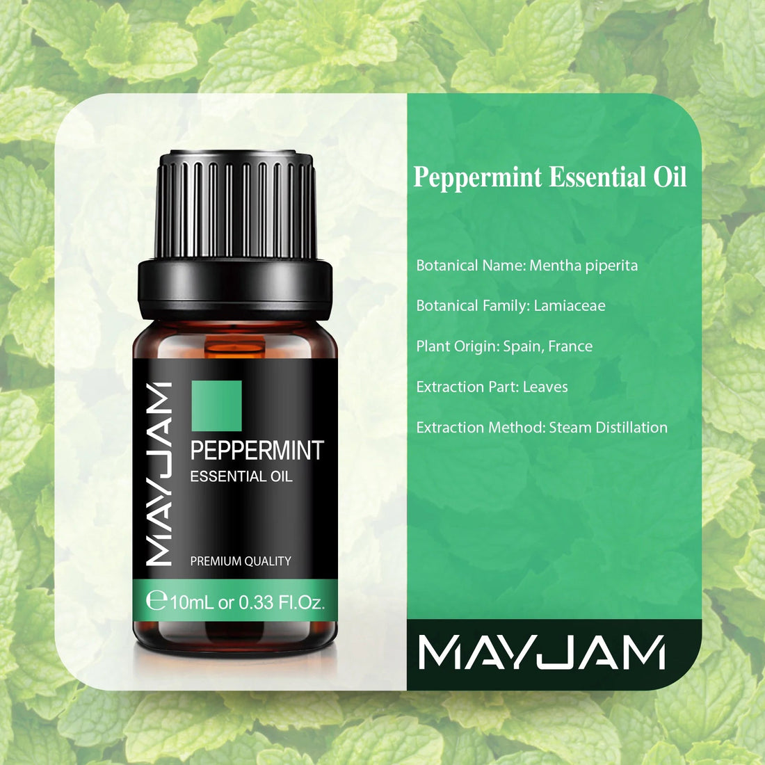 10ML Pure Natural Essential Oils Lemongrass Lavender Mint Lemon Citronella Tea Tree Vanilla Oil for Humidifier Diffuser HALALZEN