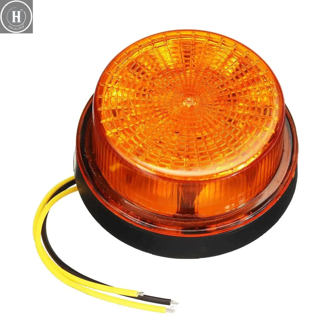 1/2/4X 12V 24V LED Flashing Light Strobe Emergency Alarm Lamp Round Rotary Roof Warning Signal Flash Lamp Beacon For RV Truck HALALZEN
