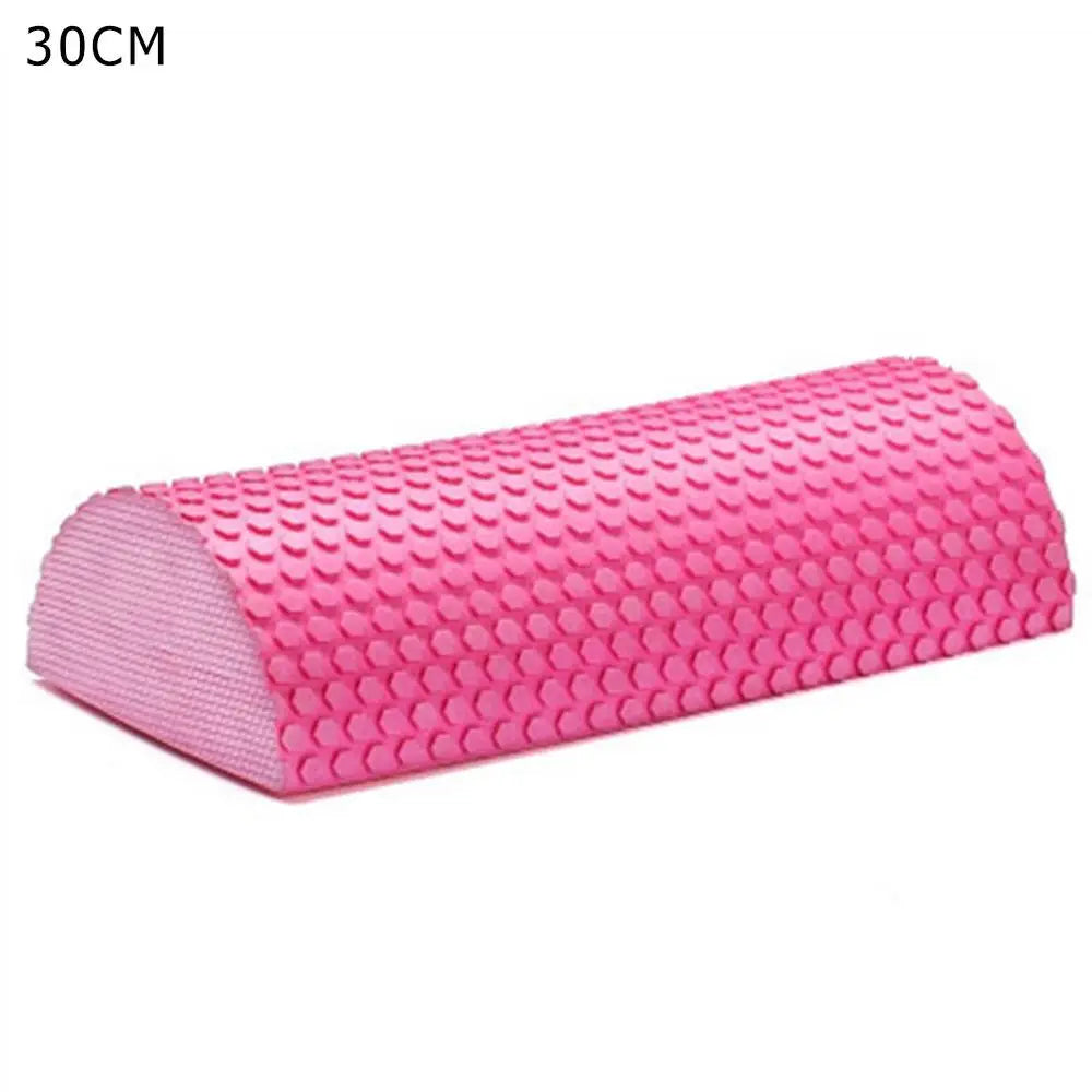 Half Round 30-45cm EVA Massage Foam Roller Yoga Pilates Fitness Equipment Balance Pad Yoga Blocks With Massage Floating Point