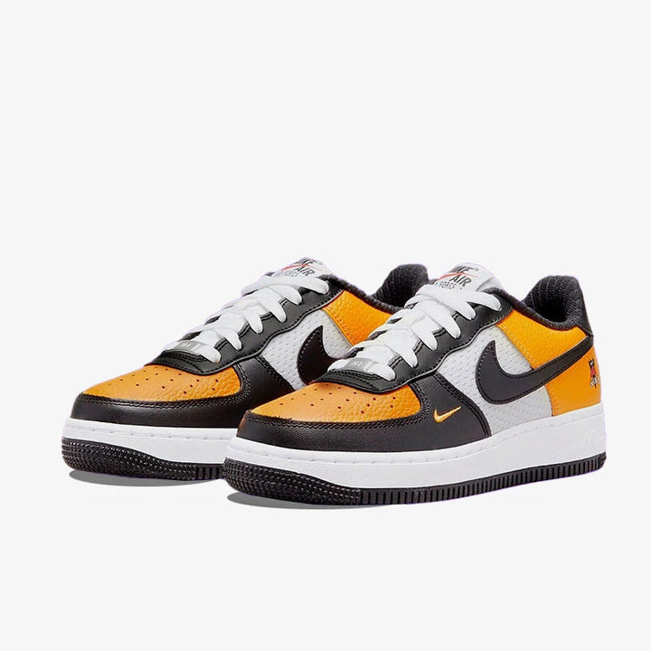 Nike genuine Air Force 1 children's low cut spliced wear-resistant board shoes DQ7779-700