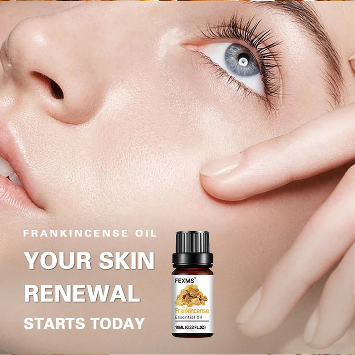 Frankincense Essential Oil 100% Pure Natural - for Sleep, Relax, Skin Moisturizing Care & Aromatherapy HALALZEN