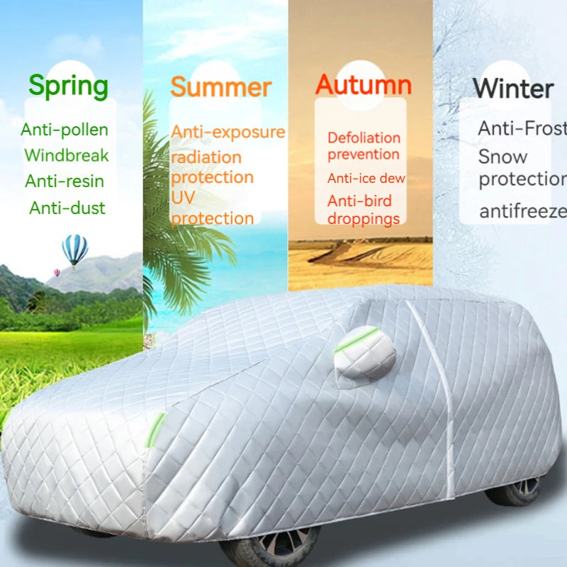 For SUV  car cover waterproof Hail rain  scratch  protection Sunshade freeze-proofing dustproof Automotive accessories