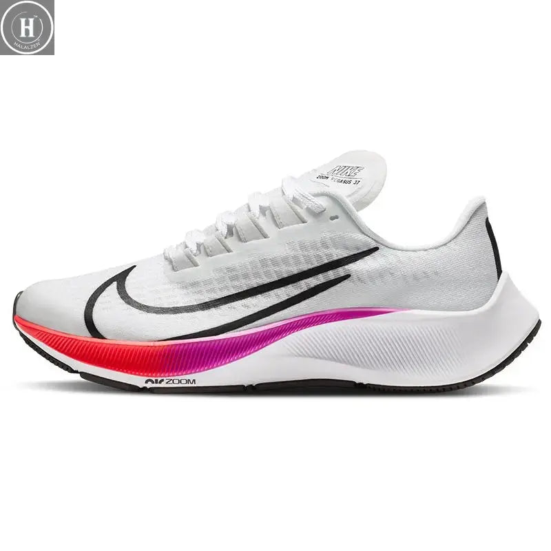 Nike genuine Pegasus 37 (GS) women's and children's running shoes CJ2099-112 HALALZEN