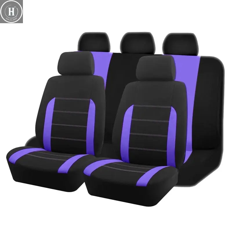 AUTO PLUS Universal Fabric Car Seat Covers Fit For Most Car Suv Truck Van Car Accessories Interior Seat Covers Car HALALZEN