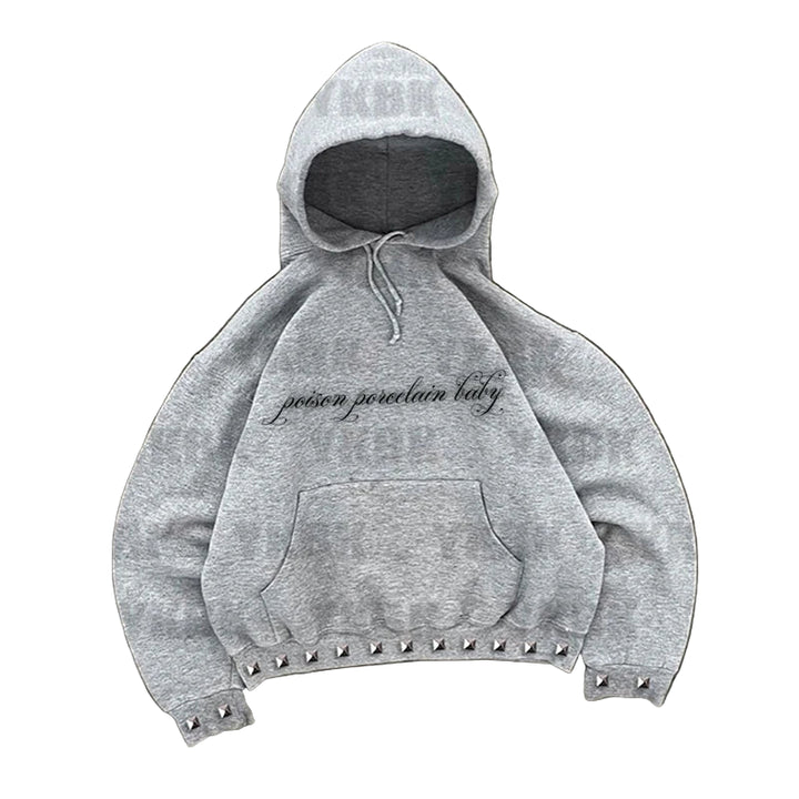 Y2K  Autumn Winter New Minimalist design Retro Fashion Men Women Sportswear Print Letter Hoodie Street Goth Loose Couple Casual