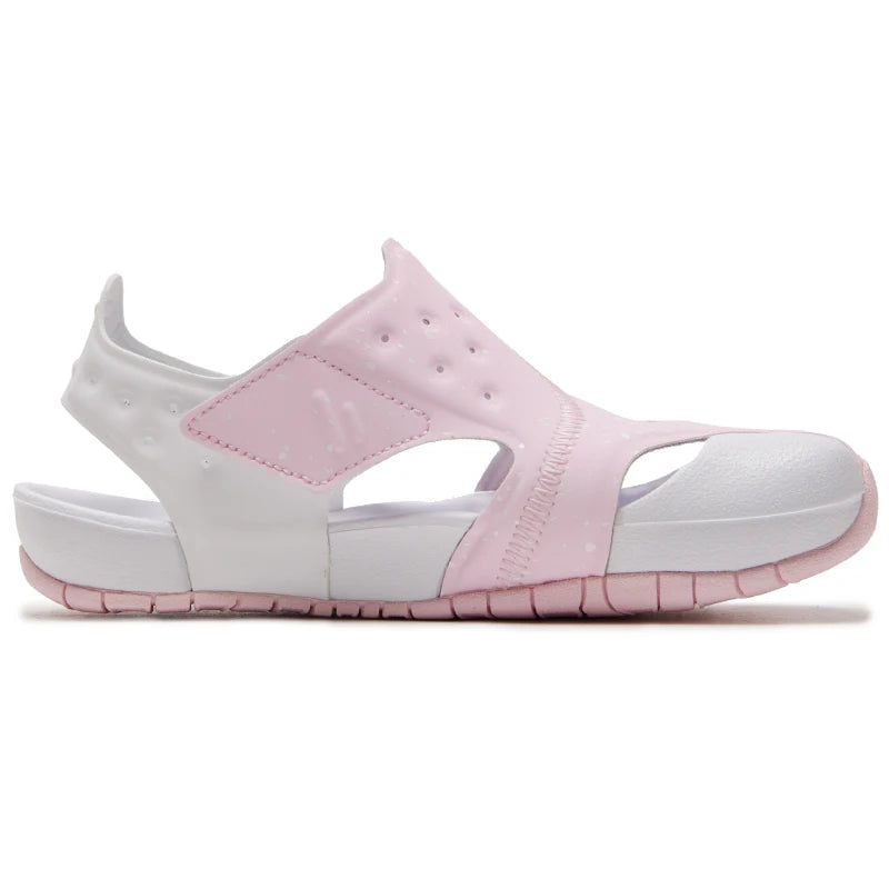 Nike Children's Shoes Jordan Flare (Ps) Slippers and Sandals Lightweight Velcro Comfortable Children's Shoes Beach Casual Shoes Ci7849-608