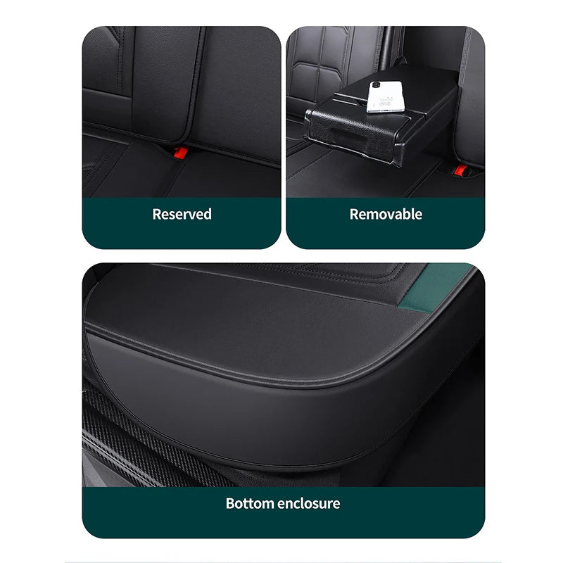 Universal Pu Leather Car Seat Cover for Most Car Models Auto Accessories Interior Details