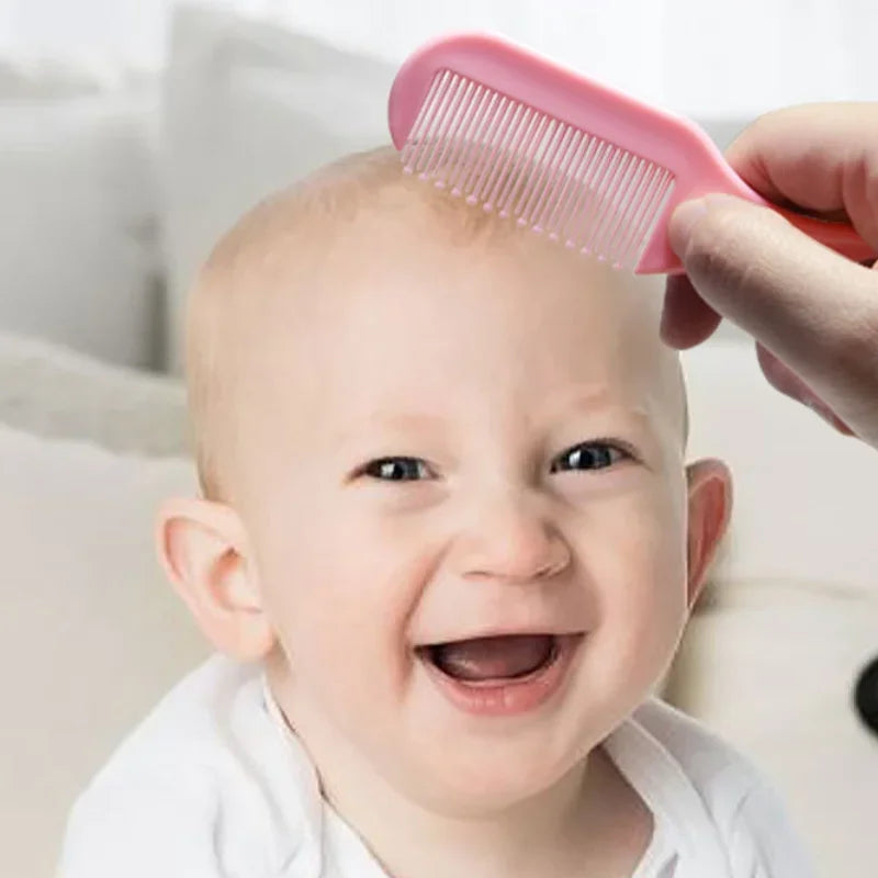 1/2pcs Baby Hairbrush Comb Newborn Infant Toddlers Soft Hair Brush