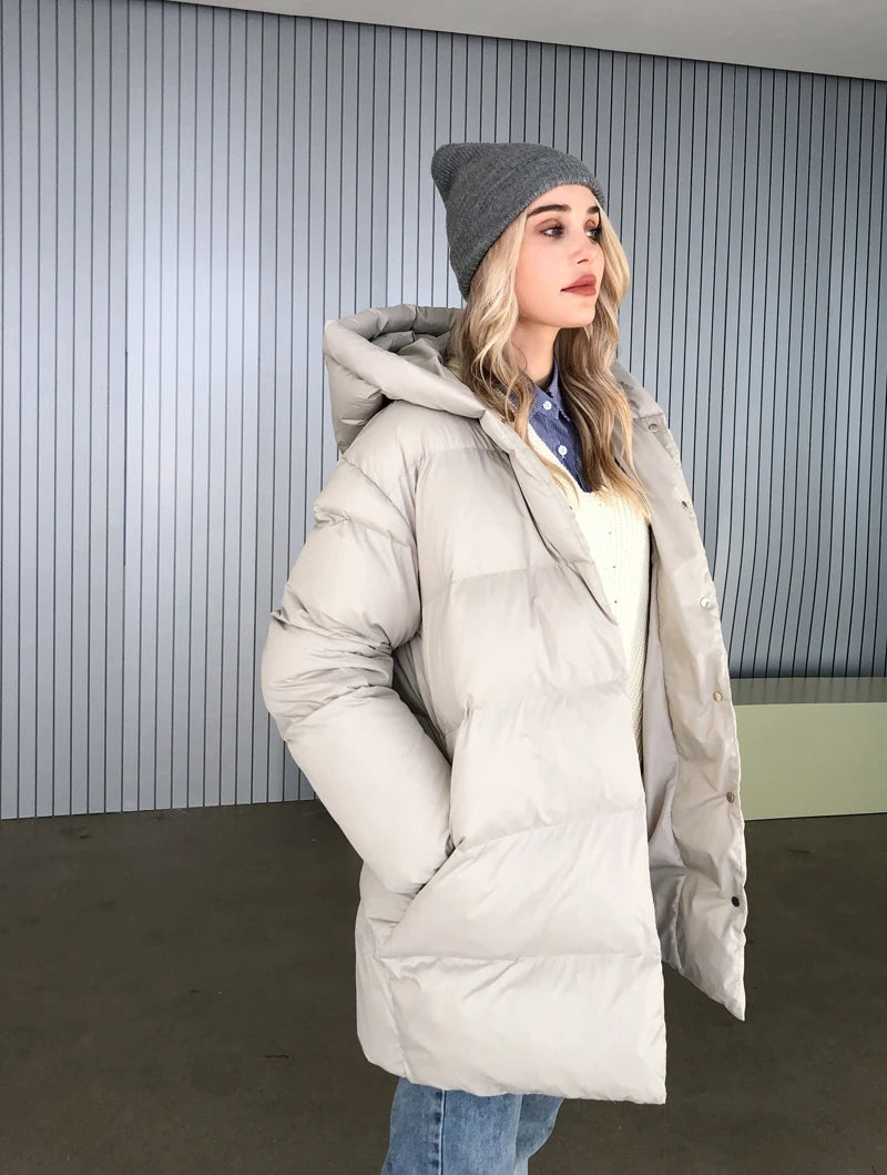 2024 Women Winter Jacket coat Stylish Thick Warm fluff Parka Female water proof outerware coat New Hot