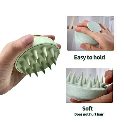 Soft Silicone Scalp Massage Brush