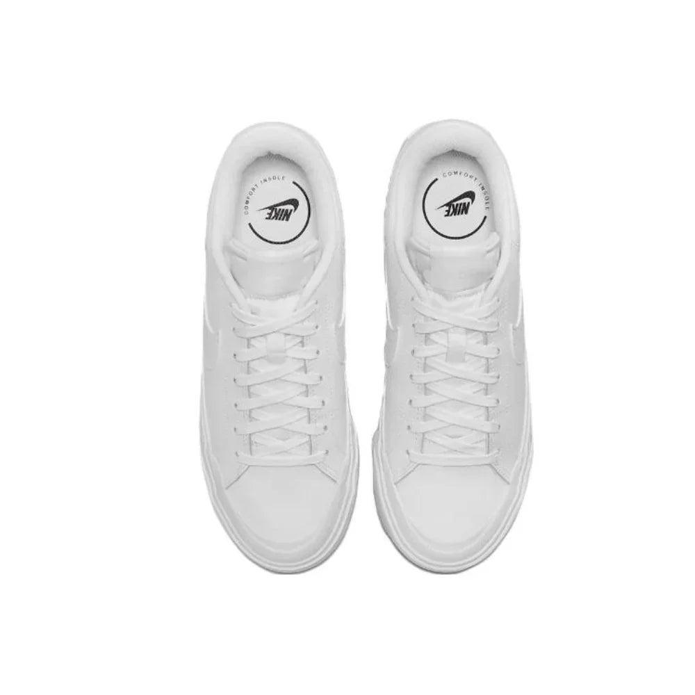 Nike Original White Court Legacy Fashion Low Top Board Shoes Comfortable Versatile Women's Casual Shoes