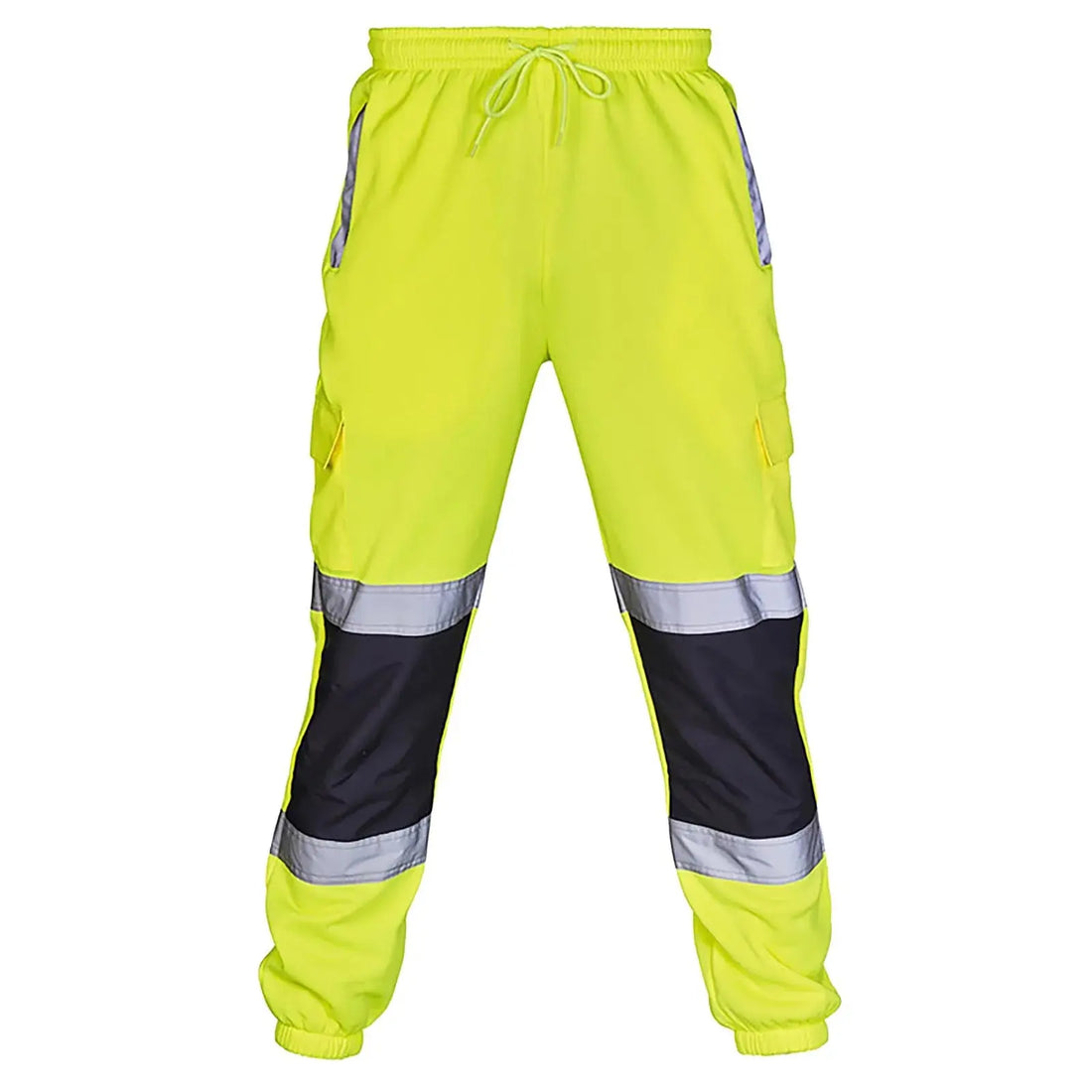 Reflective Stripes Strips Pants Men Work Trousers Hi Vis Pants High Visibility Work Wear Pants Road Construction Safety Trousers Halalzen UK