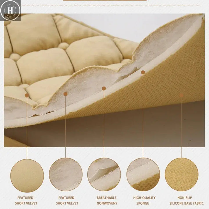 SEAMETAL Winter Car Seat Cover Soft Warm Car Seat Cushion Universal Plush Interior Protector Mat Auto Seats Cover Accessories HALALZEN