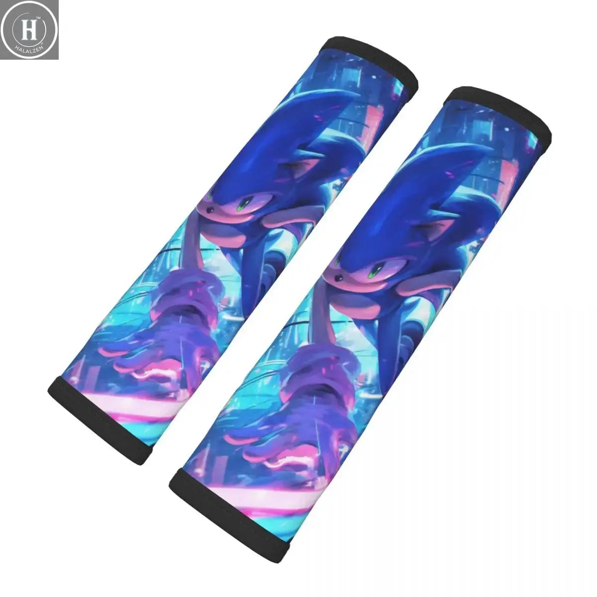 Shadow The Hedgehog Soft Auto Seat Belt Cover for a More Comfortable Driving 2 PCS Seatbelt Shoulder Pad For Cars HALALZEN