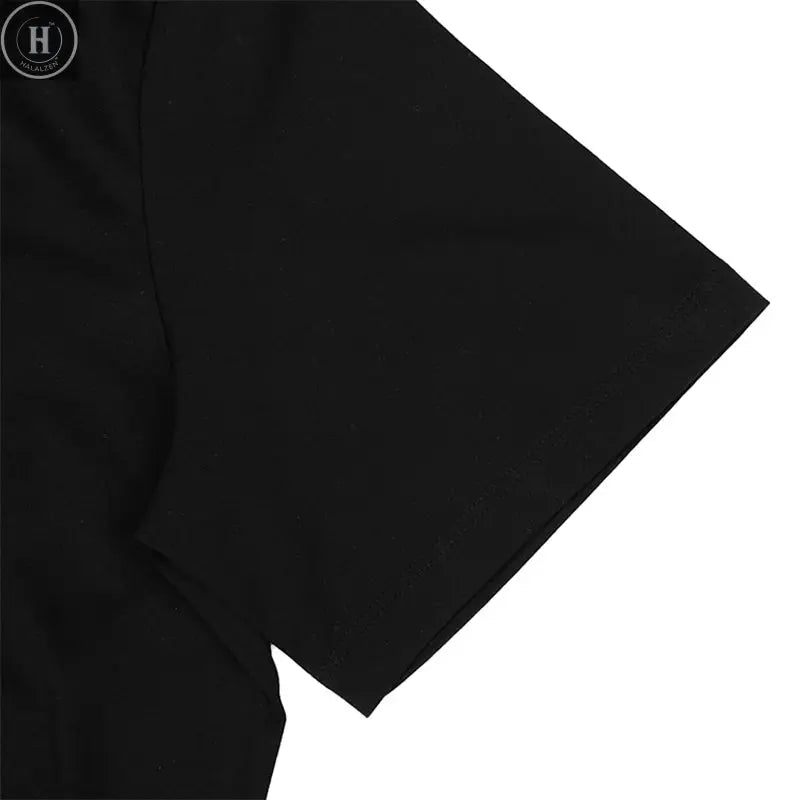 Summer Men's T-shirt High Quality 100% Cotton Magic Square Printing O-neck For Men Tees Casual Cool Hip Hop Short Sleeved Tops HALALZEN