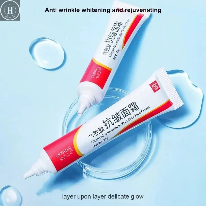 Instant Wrinkle Remover Face Cream Anti Aging Firming Lifting Fade Fine Lines Whitening Moisturizing Brighten Tighten Skin Care HALALZEN