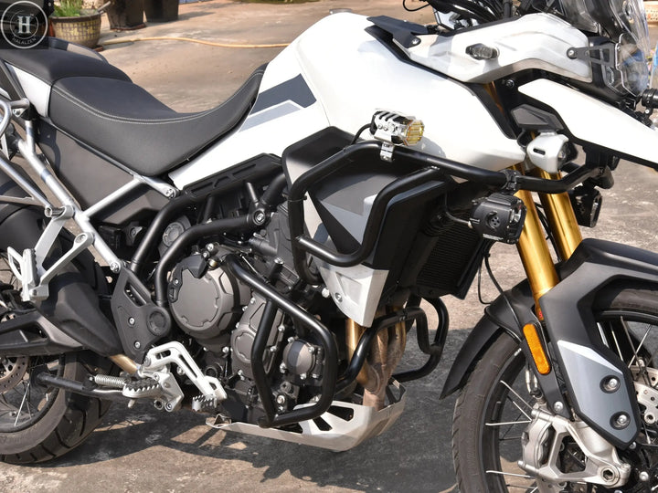 For Tiger 900 GT Rally Pro 2020 2021 2022 2023 Motorcycle Crash Bar Engine Guard Stung Cage Bumper Protector Accessories HALALZEN