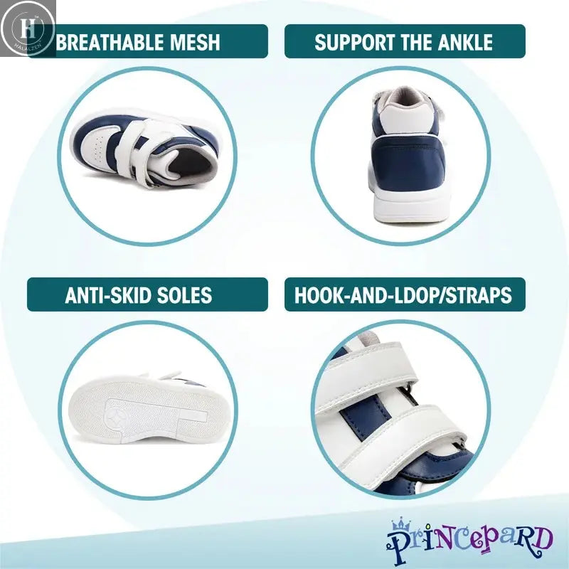 Kids Orthopedic Shoes with Ankle and Arch Support Princepard Boys Girls' Supportive Sneakers for Correct Foot Problems Halalzen UK