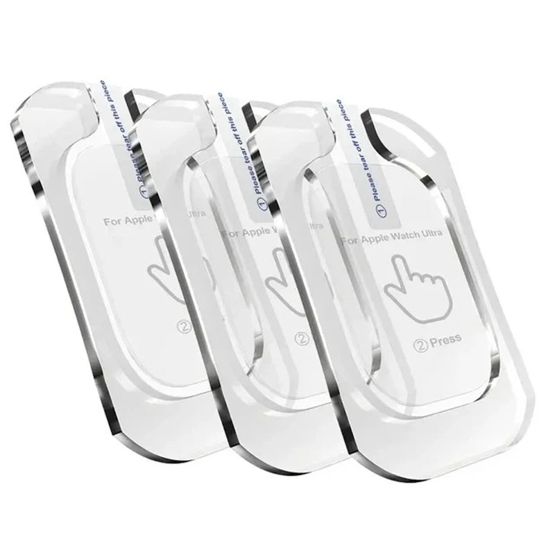 Tempered Glass for Apple Watch Ultra 1 2 3 49mm Anti-Scratch Screen Protector IWatch Ultra Seconds Installation Protective Film