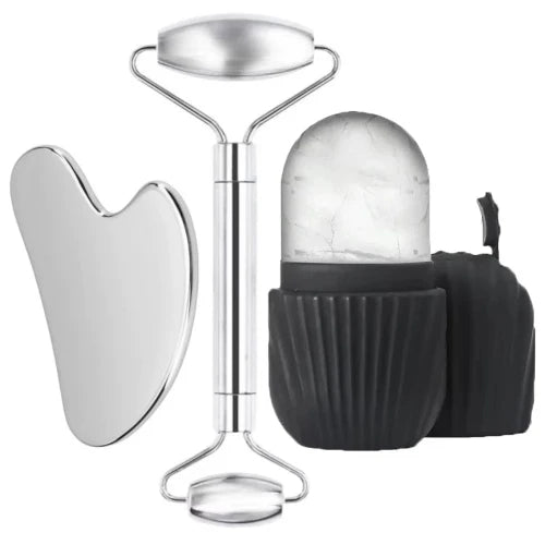 Ice Face Roller &amp; Gua Sha Facial Massage Tool