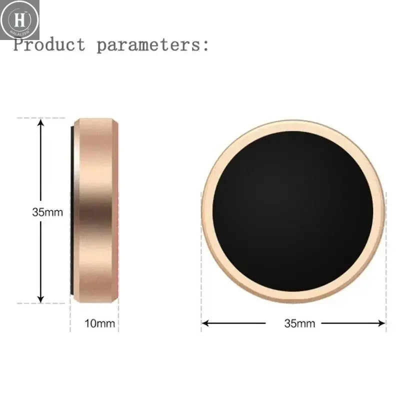 Magnetic Car Phone Holder Universal Car Phone Stand for iPhone Xiaomi Huawei Samsung Dashboard Wall Mounted Car Magnet Sticker HALALZEN