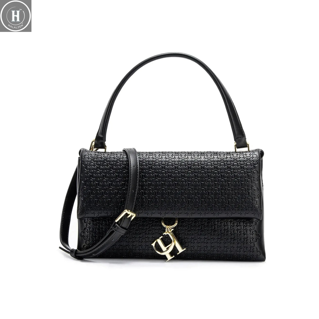 CH Women's Shoulder Bag Detachable Chain Light Luxury Underarm Bag Fashion Simple Large Capacity Solid Color Shoulder Strap HALALZEN