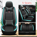  Black green 5 seat