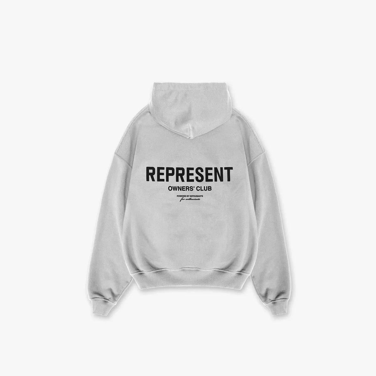 2024 new high-quality British style sweatshirt Represent Zipper Hoodie SloganLogo zippered washed hooded sweatshirt