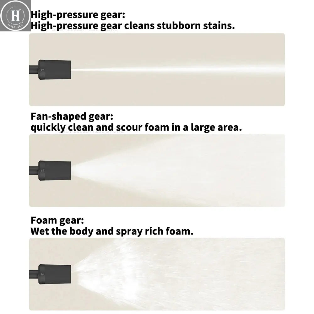 Original New Xiaomi Mijia Wireless Car Washer 2 160L/h Large Water Volum Efficient Flushing High Pressure Wireless cleaning MI HALALZEN