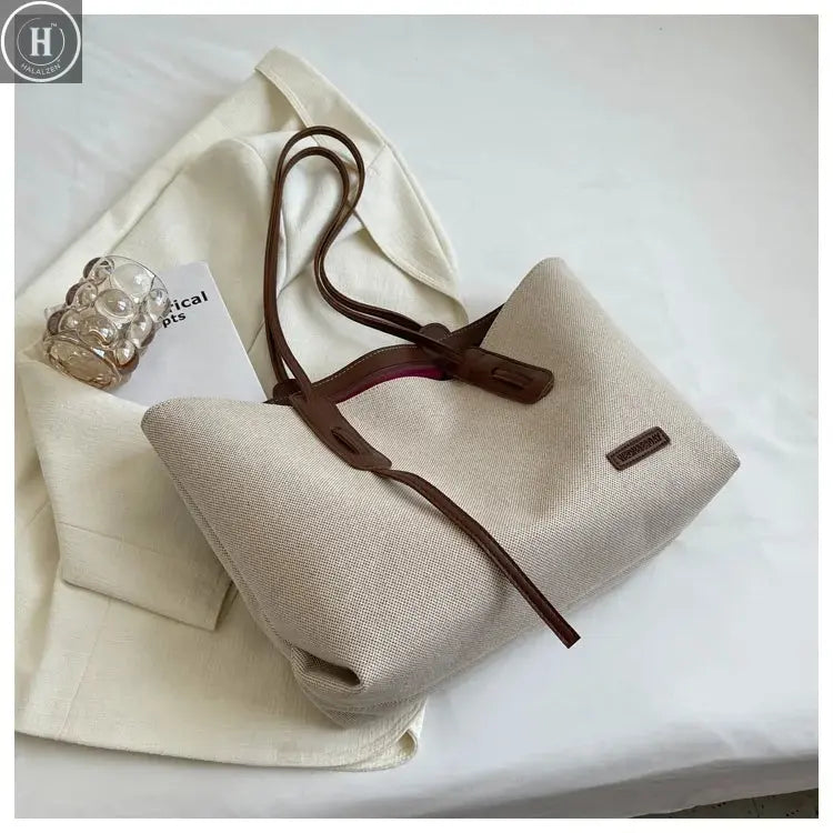 Women's casual large capacity shoulder bag HALALZEN