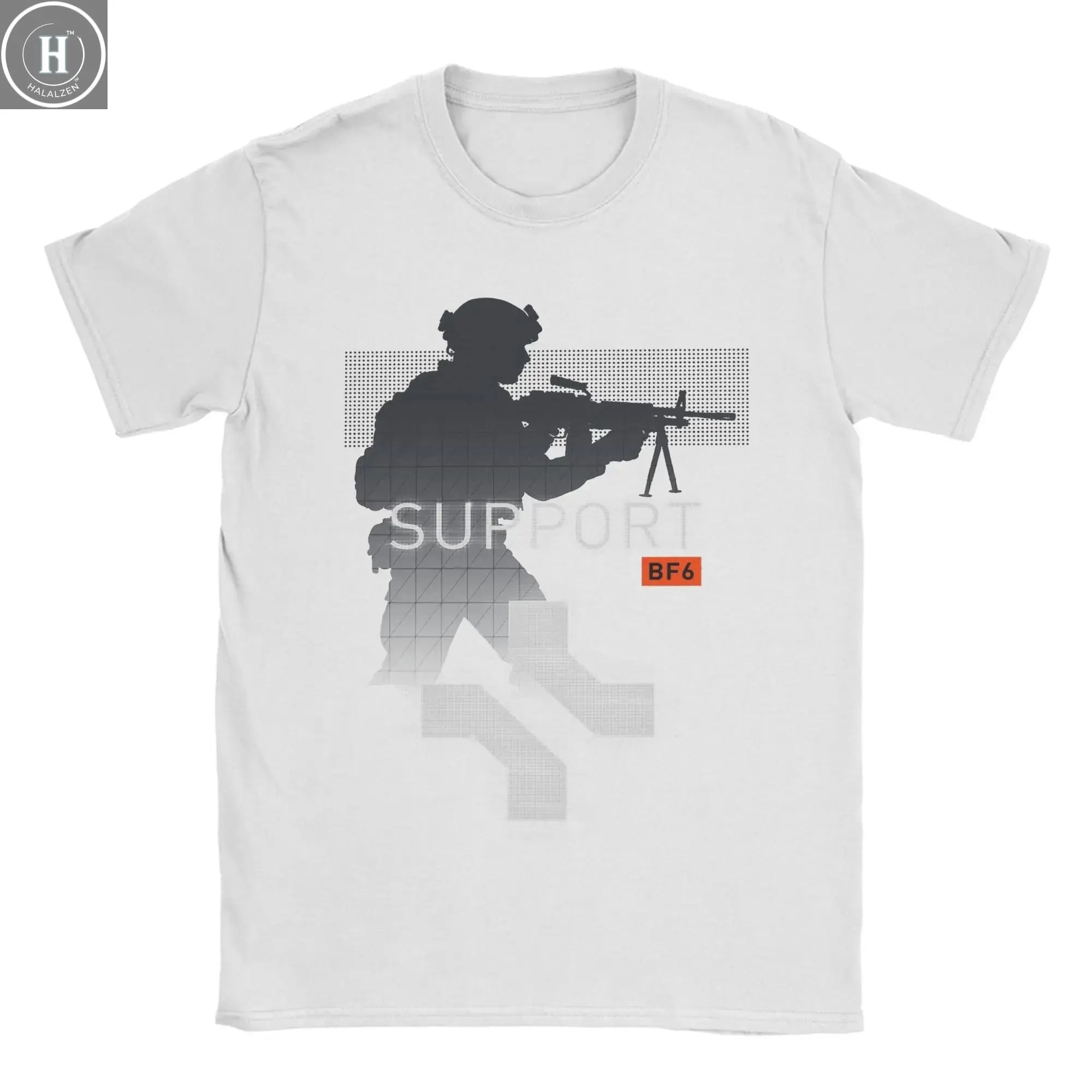 Men Women Graphic Print Battlefield 6 Funny Games BF6 T Shirt Tee 100% Cotton  T-shirts Clothing HALALZEN