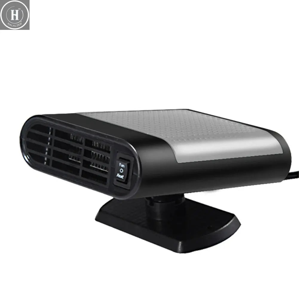 12/24V Portable Car Heater 360 Rotating Car Electric Heater Fan 1200W Windscreen Defroster Demister Auto Windshield Defroster HALALZEN