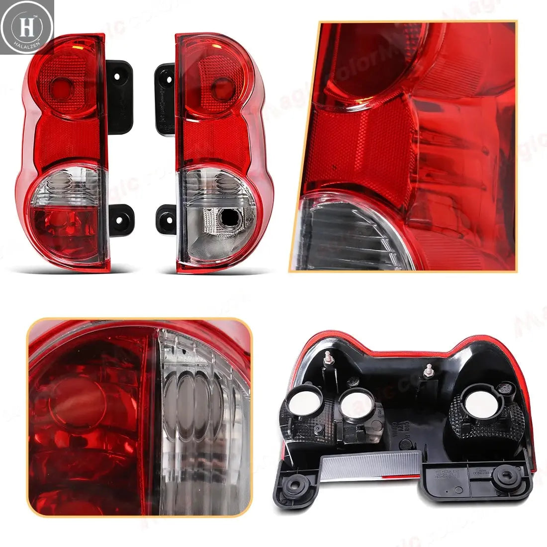 Tail Lamp For Nissan NV200 2009 2010 2011 2012 2013 2014 2015 2016 2017 2018 2019 Car Tail light Assembly Taillights Left/Right HALALZEN